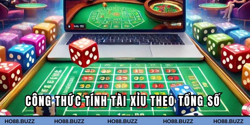 Công thức tài xỉu tổng số