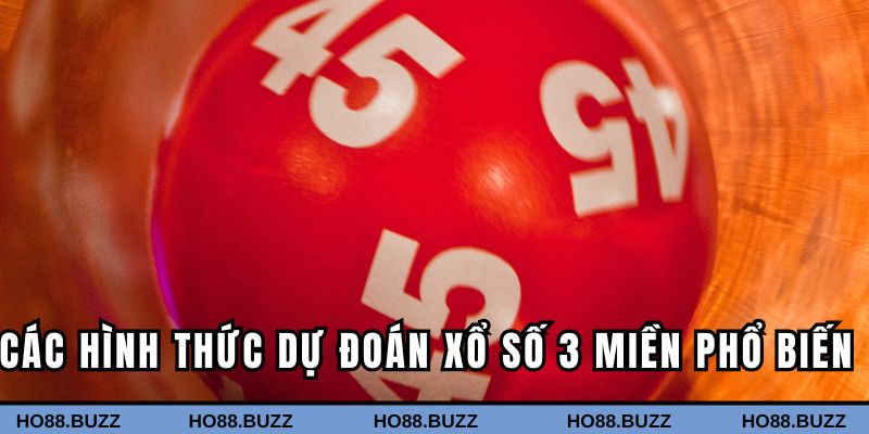 Các hình thức đoán xổ số 3 miền phổ biến