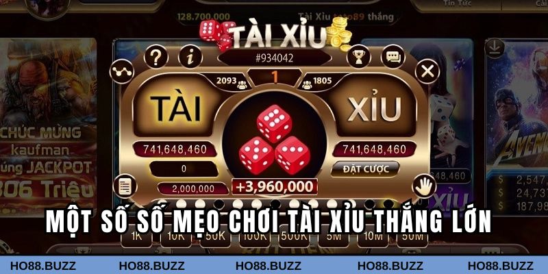 Một số mẹo chơi Tài Xỉu thắng lớn
