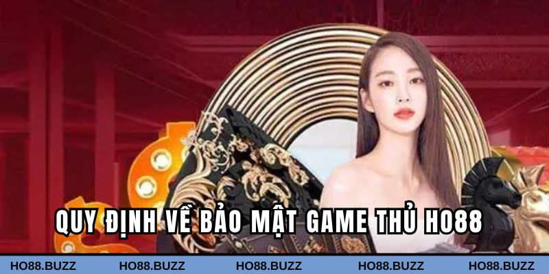 Tổng hợp quy định bảo mật game thủ tại Ho88
